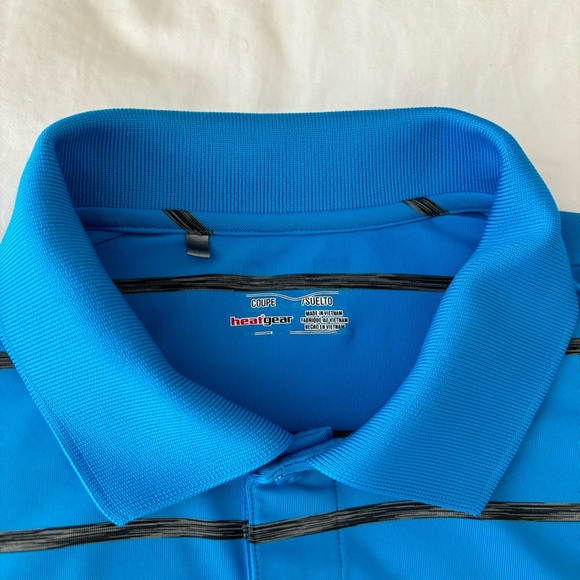 Under Armour Men’s Blue Golf Shirt - Picture 5 of 5